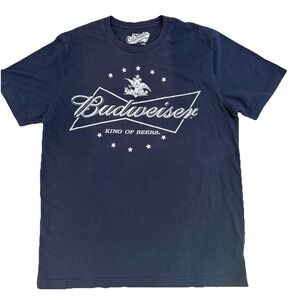 Budweiser "King of Beers" T-Shirt - Navy - Size XL Old Navy Collectibles
